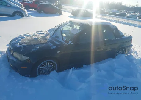 2004 BMW 330Ci из США, поврежденный, VIN WBABW53474PL47371